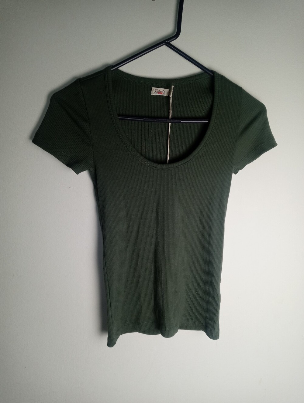 Faherty Freestyle Rib Knit Tee Size XS